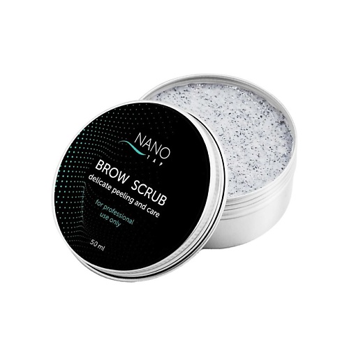 NANO TAP Скраб для бровей Brow Scrub средства по уходу за волосами nano brazil набор coffee trend 3х60