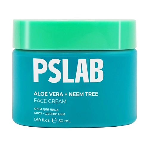 PS.LAB Крем для лица с комплексом алоэ + дерево ним Aloe Vera + Neem Tree Face Cream дерево растет в бруклине