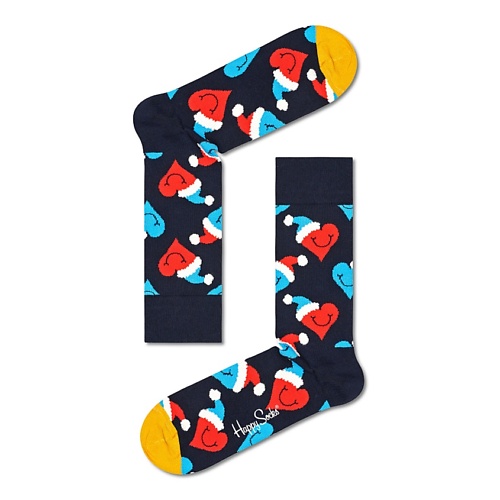 Носки HAPPY SOCKS Носки Santa Love Smiley 6500