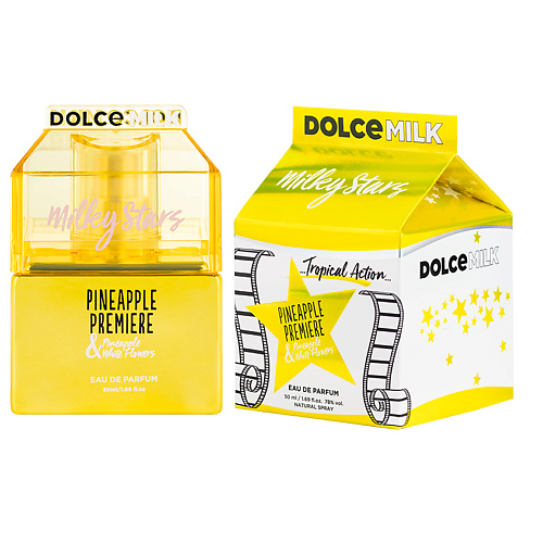 DOLCE MILK Pineapple Premiere Milky Stars 50 shooting stars collection shingl