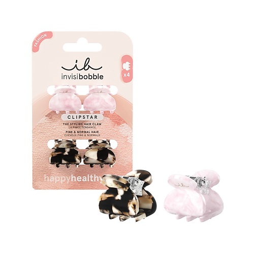 INVISIBOBBLE Мини заколка-крабик CLIPSTAR Petit Four the four swans