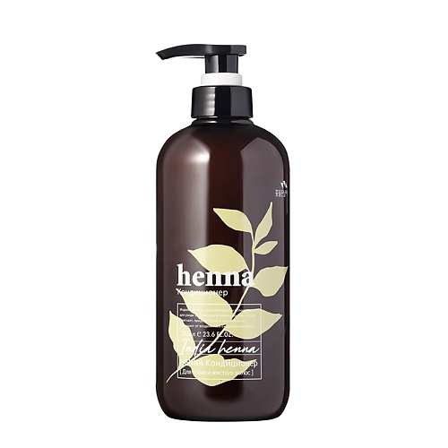FLOR DE MAN Кондиционер для сухих и жестких волос Henna Hair Rinse шампунь для волос укрепляющий mf henna hair shampoo