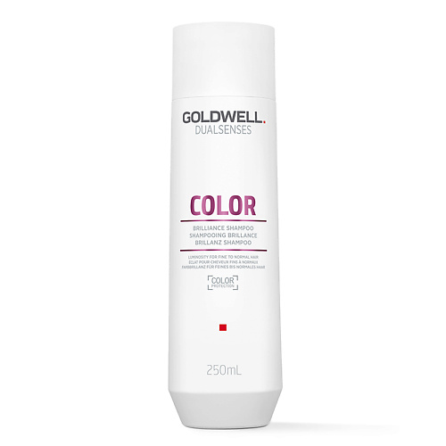 GOLDWELL Шампунь для блеска окрашенных волос Dualsenses Color Brilliance Shampoo шампунь для объема goldwell ds uv 250 мл