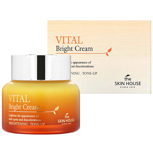 THE SKIN HOUSE Крем для лица для сияния кожи Vital Bright сыворотка для лица hydropeptide firma bright 20% vitamin c 30 мл