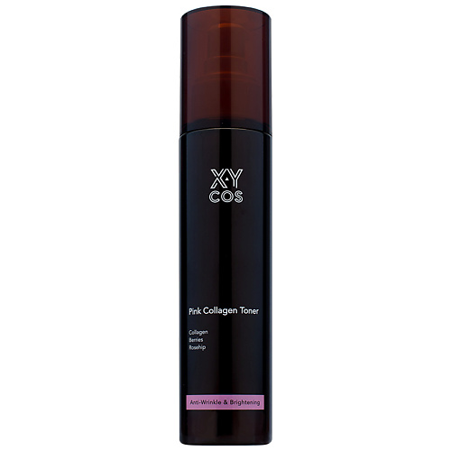 XYCOS Тонер для лица органический антивозрастной с коллагеном Pink Collagen крем для лица jigott антивозрастной с экстрактом ласточкиного гнезда 70 мл