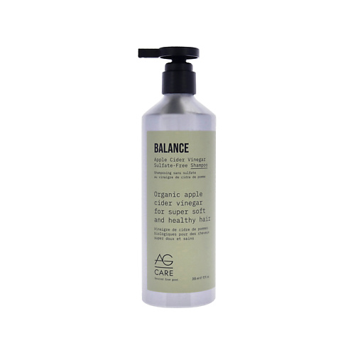 AG HAIR COSMETICS Шампунь для волос бессульфатный Balance Apple Cider Vinegar Sulfate - Free Shampoo бессульфатный шампунь с пробиотиками и яблочным уксусом 5 probiotics apple vinegar shampoo шампунь 20 8мл