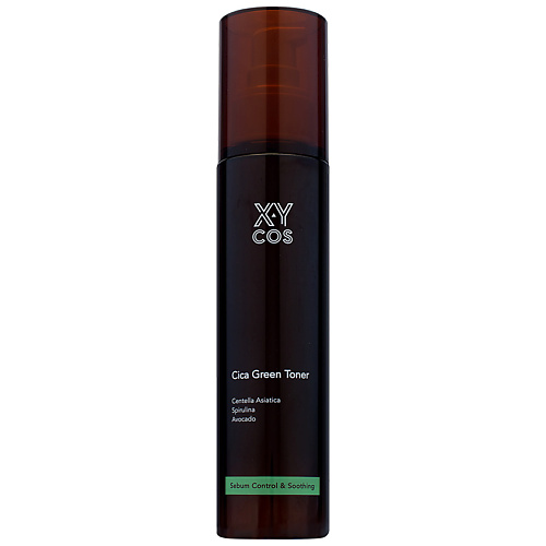 XYCOS Тонер для лица органический освежающий с центеллой азиатской Cica Green увлажняющий тонер для лица с коллагеном xycos pink collagen toner