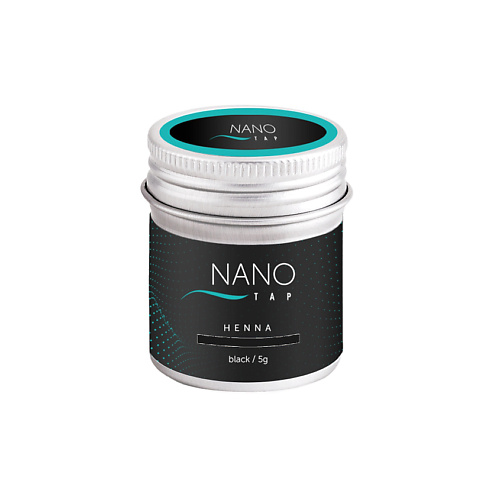 NANO TAP Хна для бровей в баночке nano tap шампунь для бровей brow shampoo