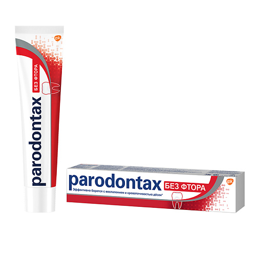 PARODONTAX Зубная паста без Фтора parodontax зубная паста ультра очищение