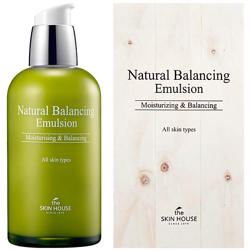 THE SKIN HOUSE Эмульсия для лица балансирующая Natural Balancing the house of hidden mothers