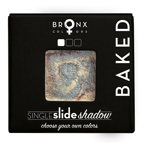 BRONX COLORS Тени для век Single Slide Baked Shadow bronx colors палетка теней для век australia