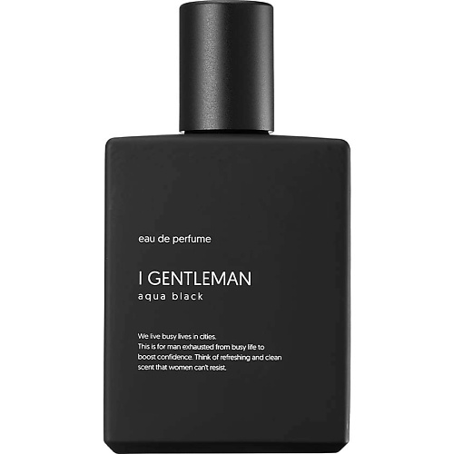 I GENTLEMAN Eau De Perfume Aqua Black 50 gentleman eau de parfum boisee