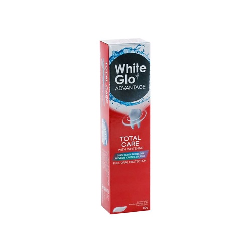WHITE GLO Зубная паста отбеливающая Тотальная защита global white пенка отбеливающая с экстрактом папайи