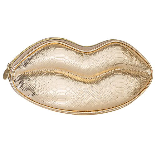 ЛЭТУАЛЬ Косметичка золотистая в форме губ My Treasure лэтуаль les secrets de boudoir ароматный кубик для ванны innocence violette