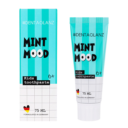 #DENTAGLANZ Детская зубная паста Mint Mood