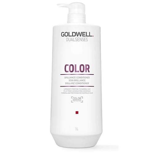 GOLDWELL Кондиционер для блеска окрашенных волос Dualsenses Color Brilliance Conditioner barex оксигент с эффектом блеска 9% joc color line 150 мл
