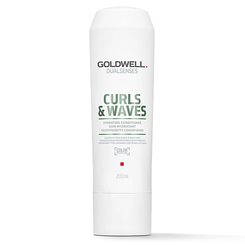 GOLDWELL Кондиционер для вьющихся волос увлажняющий Dualsenses Curls & Waves Hydrating Conditioner goldwell шампунь для вьющихся волос увлажняющий dualsenses curls