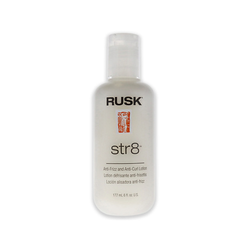 RUSK Лосьон для волос выпрямляющий против пушистости Str8 Anti-Frizz and Anti-Curl Lotion лосьон кератиновый локон 2 keratin curl lotion 2