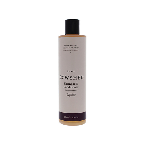 COWSHED Шампунь и кондиционер для волос 2 в 1 2-In-1 Shampoo and Conditioner шампунь кондиционер для золотистых блондированных оттенков shampoo