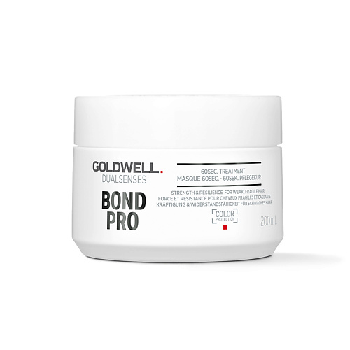 GOLDWELL Маска для волос укрепляющая Dualsenses Bond Pro 60 Sec Treatment укрепляющая маска celcert forcen treatment 7163 250 мл