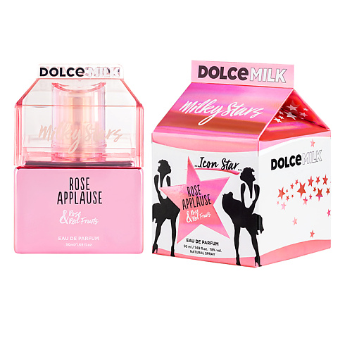 DOLCE MILK Rose Applause Milky Stars 50 dolce milk подарочный пакет 20 фиолетовый man
