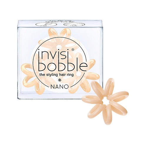INVISIBOBBLE Резинка для волос NANO To Be or Nude to Be мини комплект nano organic