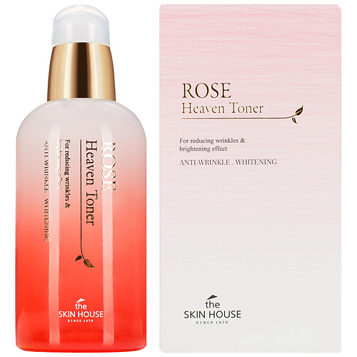 THE SKIN HOUSE Тонер для лица антивозрастной с экстрактом розы Rose Heaven тонер против воспалений the skin house