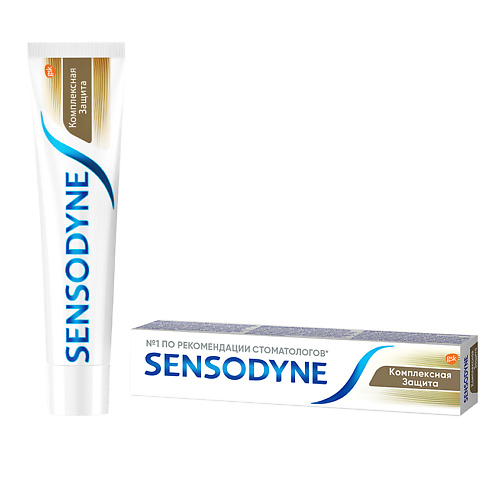 SENSODYNE зубная паста Комплексная Защита зубная паста pomorin regular ежедневная защита 100 мл