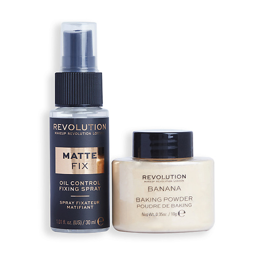 REVOLUTION MAKEUP Набор Mini Matte Heroes revolution makeup спрей для фиксации макияжа oil control fixing spray