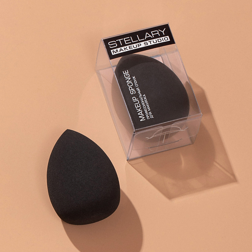 фото Stellary профессиональный спонж для макияжа matte loose powder