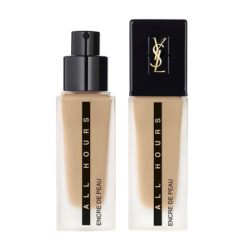 YVES SAINT LAURENT YSL Сверхстойкая тональная основа для лица с матовым эффектом Encre De Peau All Hours yves saint laurent ysl стойкий корректор хайлайтер touche eclat high cover