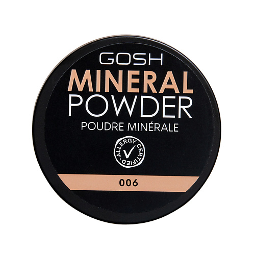 GOSH Пудра для лица минеральная Mineral Powder gosh пудра для лица минеральная mineral powder