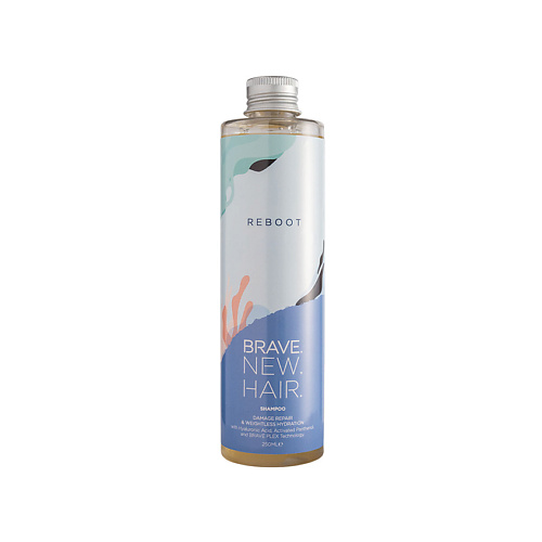 BRAVE.NEW.HAIR Шампунь для сухих и поврежденных волос восстанавливающий Reboot шампунь для сухих волос dry hair shampoo nutriente 5202 500 мл