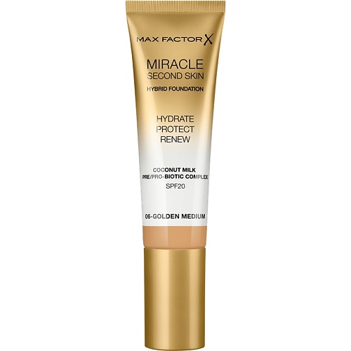 MAX FACTOR Тональная основа Miracle Touch Second Skin miracle creek