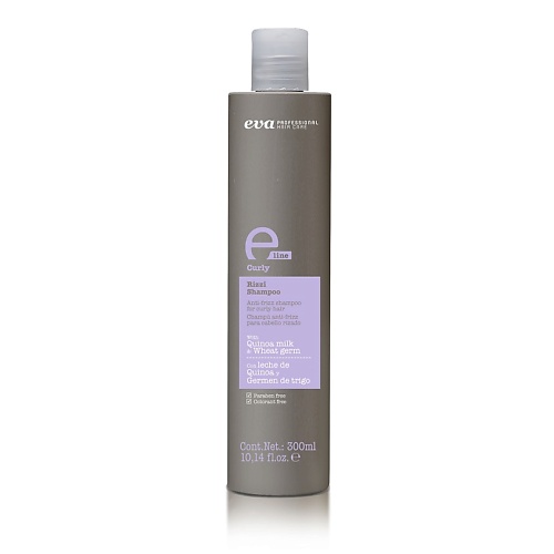 EVA PROFESSIONAL HAIR CARE Шампунь для кудрявых волос E-Line Curly несмываемое молочко для кудрявых волос elasti curl leave in detangling hair milk