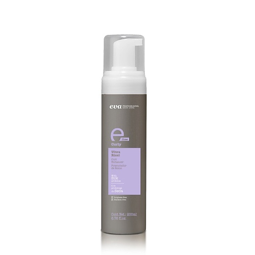 EVA PROFESSIONAL HAIR CARE Мусс для кудрявых волос разглаживающий E-Line Curly крем мусс для волос sebastian professional