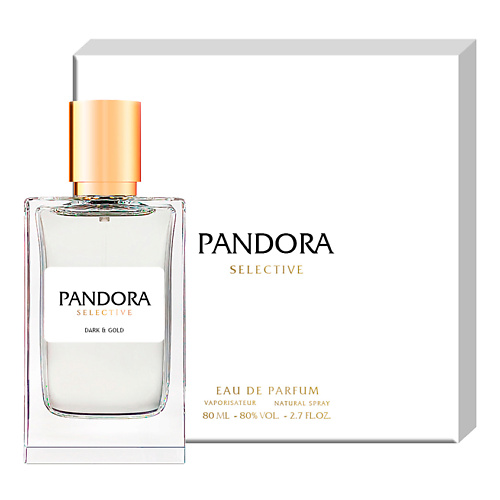 PANDORA Selective Dark & Gold Eau De Parfum 80 pandora eau de parfum 12 50
