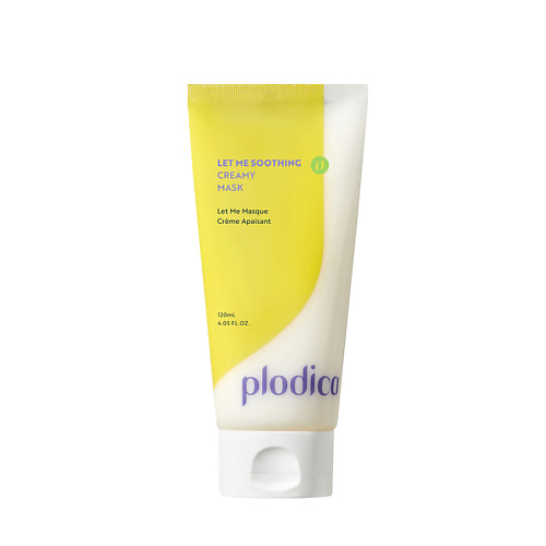 PLODICA Маска для лица успокаивающая с экстрактом лотоса Let Me Soothing Creamy Mask