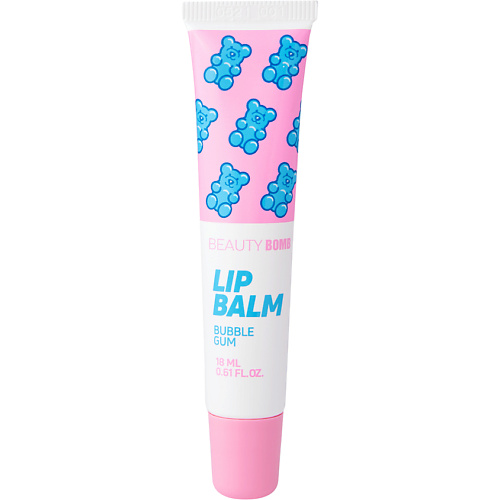 BEAUTY BOMB Бальзам для губ Lip Balm Hempt Bubble Gum beauty bar бальзам для губ увлажняющий тигр