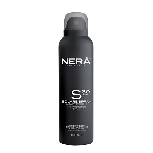 фото Nera pantelleria спрей для тела солнцезащитный spf 30 solare spray alta protezione