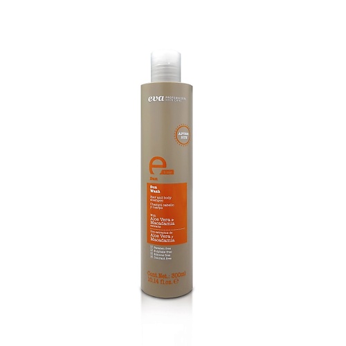EVA PROFESSIONAL HAIR CARE Шампунь для волос и тела солнцезащитный E-Line Sun Wash