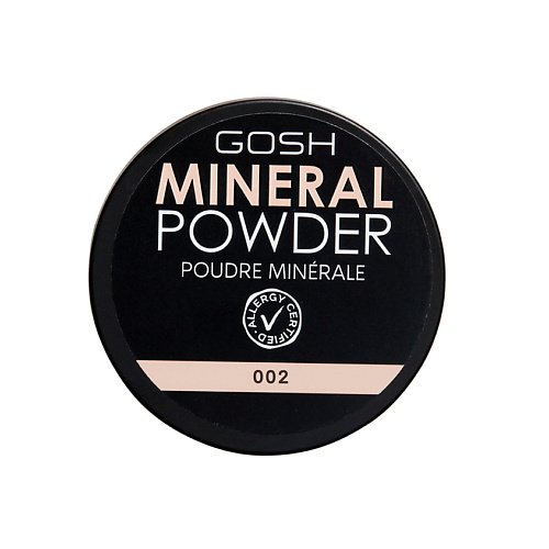 GOSH Пудра для лица минеральная Mineral Powder основа расспычатая теплый коричневый amazing base loose mineral powder autumn
