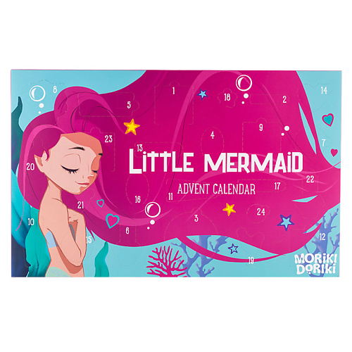 MORIKI DORIKI Адвент-календарь Little Mermaid адвент календарь новогодняя почта