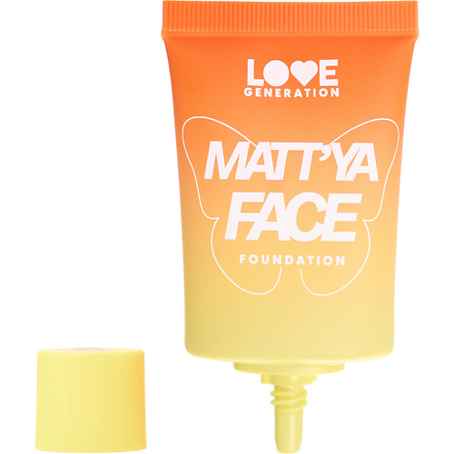 LOVE GENERATION Тональный крем с экстрактом матчи Mattya Face