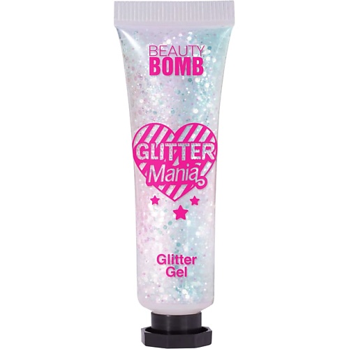 BEAUTY BOMB Глиттер гель для лица Glitter gel «Glitter Mania» BBM000086