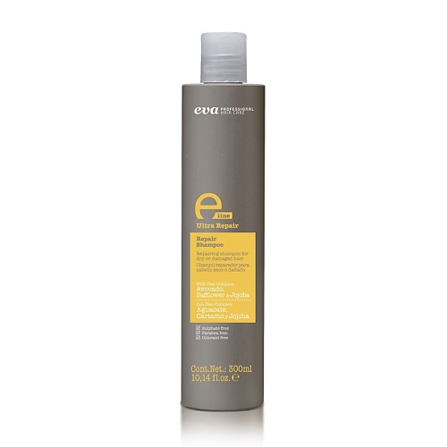 EVA PROFESSIONAL HAIR CARE Шампунь для волос восстанавливающий E-Line Repair Shampoo dctr go healing system хелатирующий восстанавливающий шампунь enhancing repair shampoo 250