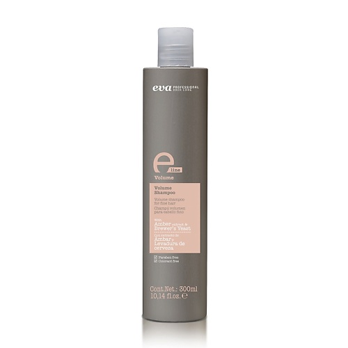 EVA PROFESSIONAL HAIR CARE Шампунь для волос придающий объём E-Line Volume питательный шампунь с молочными протеинами milk line