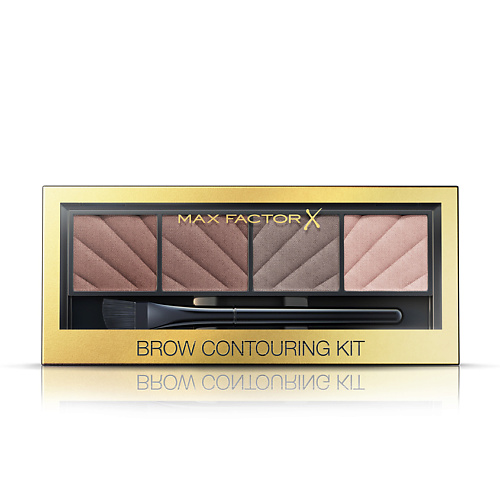 MAX FACTOR Палетка для контурирования бровей Brow Contouring Kit двойные тени для бровей perfect brow duo eb0105 05 brunette 3 г