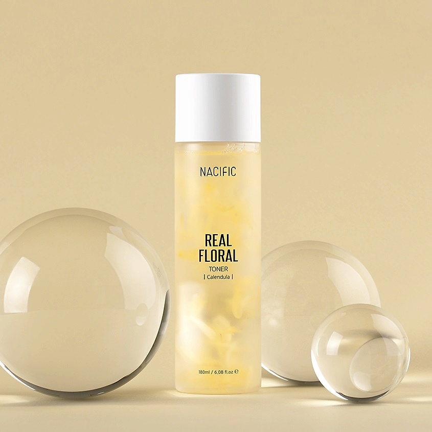 фото Nacific тонер для лица с календулой для чувствительной кожи real floral toner