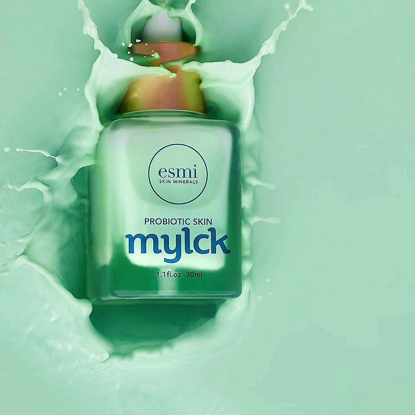 фото Esmi skin minerals молочко для лица с пробиотиками успокаивающее probiotic skin mylck